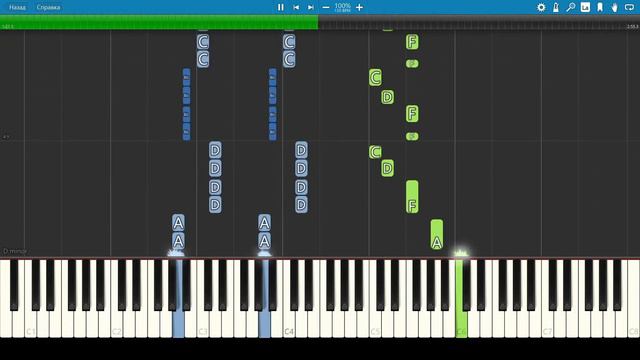 Aqua - Barbie Girl - Piano смотреть онлайн