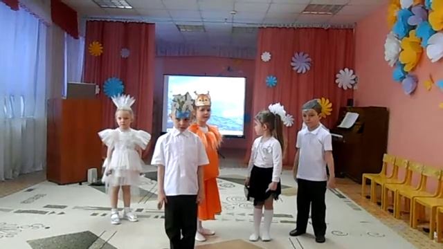 Весенняя сказка в исполнении средней группы "Светлячок", 2018 г смотреть онлайн