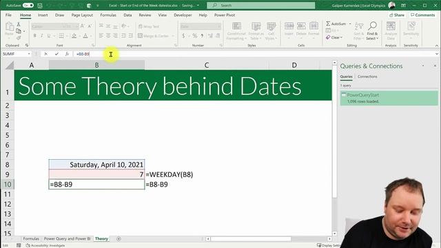Extracting Start and End of Week Dates in Excel or Power BI смотреть онлайн