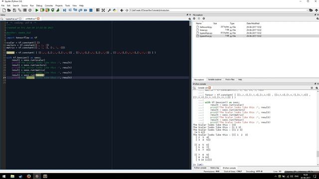 Tensorflow - Understanding Tensors смотреть онлайн