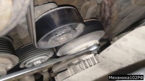 Toyota Prado 120 1KD-FTV замена помпы и радиатора охлаждения