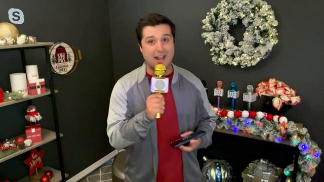 Perfect Pitch Wireless Karaoke Microphone and Recorder on QVC смотреть онлайн