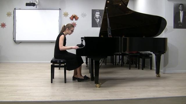 Боброва Екатерина. И. Крамер - "Этюд №2" из "50 этюдов" смотреть онлайн