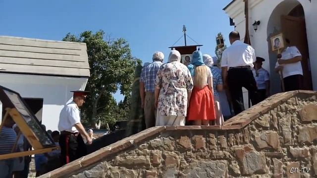 Крым. Храм во имя Св. Иоанна Кронштадского и Петра и Февронии в с. Морском смотреть онлайн