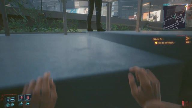 Cyberpunk 2077 Messing with Mr. Blue eyes смотреть онлайн