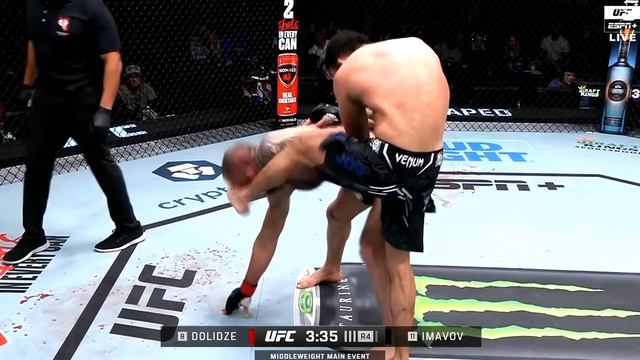 Imavov got CHEATED by the Ref...Roman Dolidze vs Nassourdine Imavov