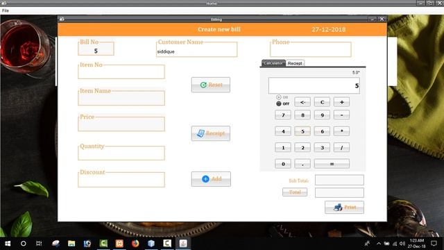 Simple Restaurant Management System(POS) in Java смотреть онлайн