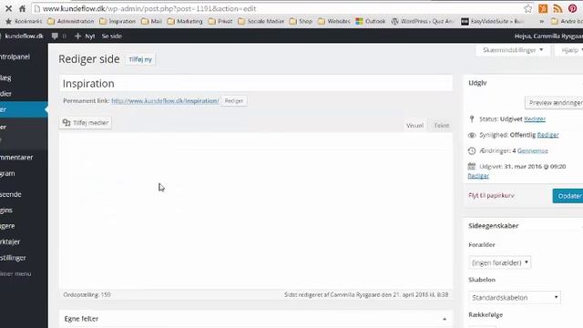 Sådan får du pop-up på din WordPress side смотреть онлайн