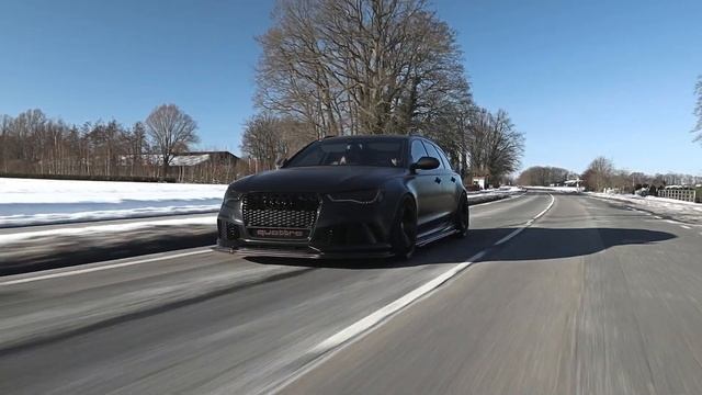 Blackbeast Audi RS6 slammed on our Prestige PM-29, EXTENDED VERSION! смотреть онлайн
