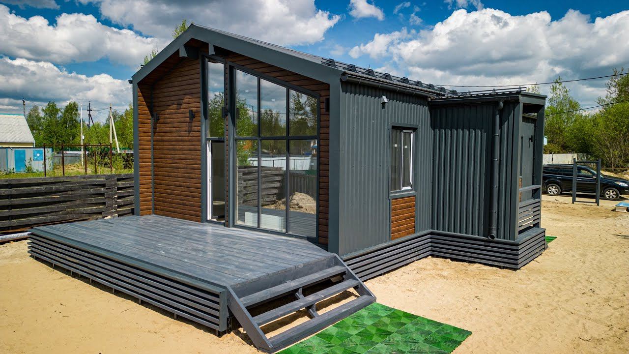 Показываю новый дом в кооперативе 