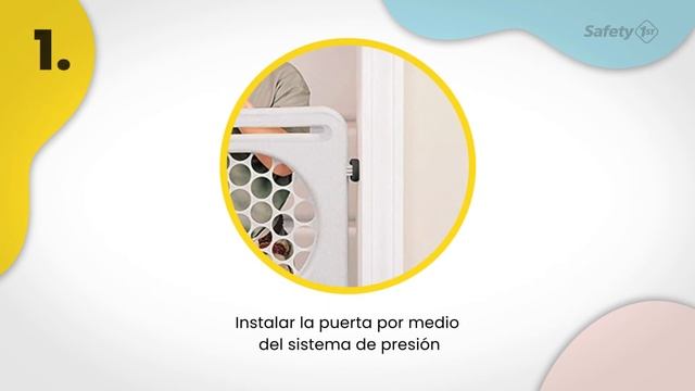 Safety 1st- Puerta de Seguridad Easy Fit смотреть онлайн