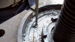 Как сверлить сталь перфаратором.