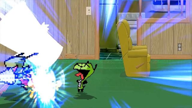 Invader Zim (Nickelodeon) vs Master Shake (Aqua Teen Hunger Force) - Ultimate Mugen Fight 2016 смотреть онлайн