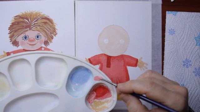 Как нарисовать домовенка Кузю//просто рисуем смотреть онлайн