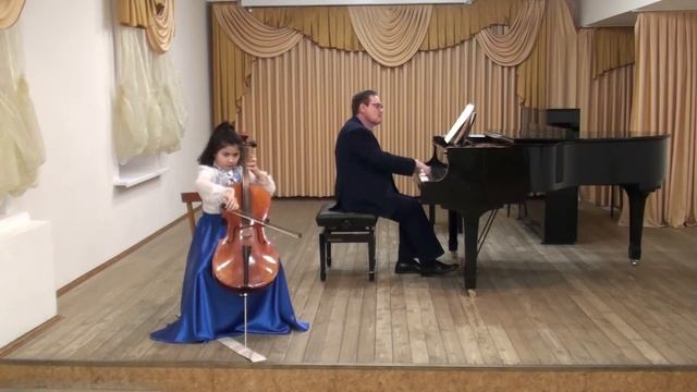 Самойлова Арина, И. Волчков Этюд № 28, Н. Раков "Сад в цвету", Л. Бетховен "Контрданс" смотреть онлайн
