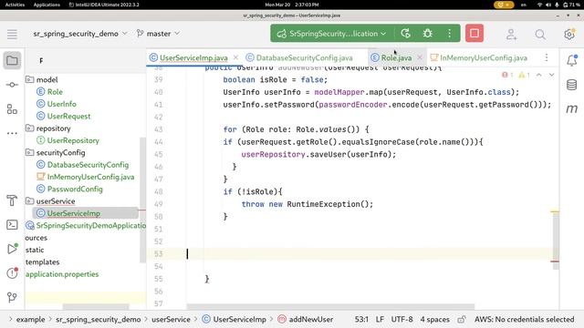 SR-Spring Security Database Authentication Part(02) final смотреть онлайн