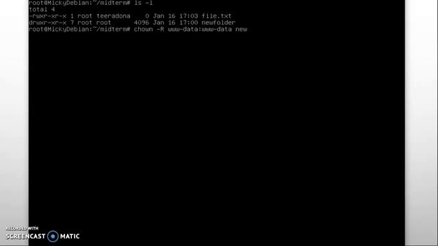 Midterm Exam Screen Cast Pt. 3 смотреть онлайн
