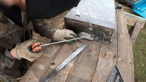 ПРОСТОЙ МАНГАЛ НА КОЛЁСАХ СВОИМИ РУКАМИ. Barbecue on wheels with my own hands