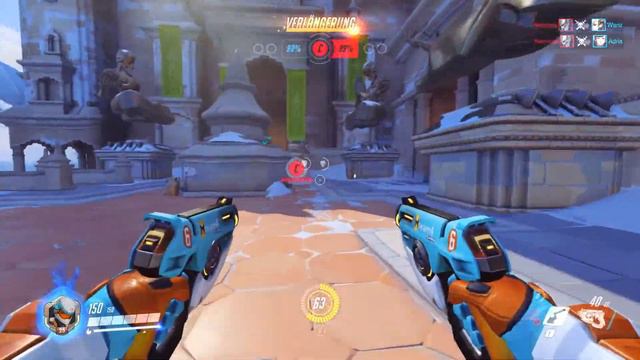 Overwatch Noobs Gabba Let's Play #18 | - Tracer meldet sich zum Dienst... смотреть онлайн