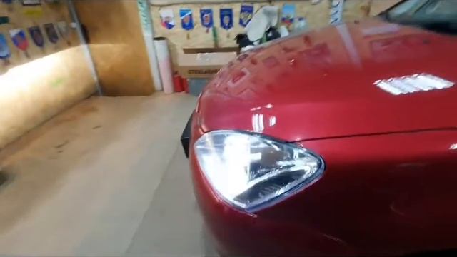 Mitsubishi Lancer. Переход на Hella 3R и ДХО с динамическим поворотником. смотреть онлайн