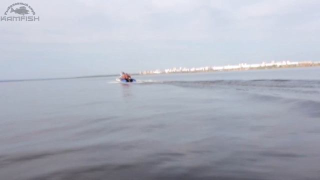 ПВХ лодка ЛОЦМАН М-350 НДНД. Тест под двумя моторами: Suzuki 9,9 и Yamaha 15 л.с. Kamfish смотреть онлайн