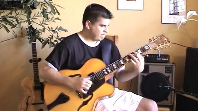 Yardbird Suite - Mike Oria, solo guitar смотреть онлайн
