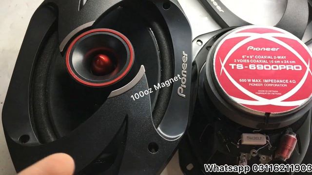 Pioneer TS-6900PRO speakers review смотреть онлайн