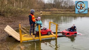 Дети и Машина. Диана, Даня и машина-лодка. Манкиту