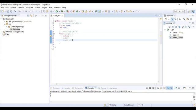 Lecture 01 JAVA Programming Summer 2019 - Online Course смотреть онлайн
