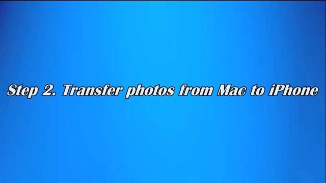 How to Transfer Photos from Mac to iPhone without iTunes смотреть онлайн