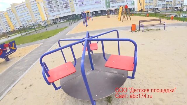 Детская карусель от компании ООО "Детские площадки" смотреть онлайн