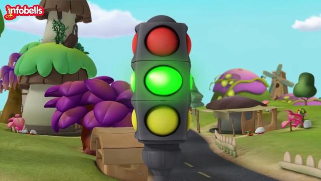 BANDAR MAMA KI NAYI MOTOR CAR | Hindi Rhymes for Children | Infobells смотреть онлайн