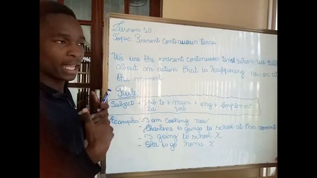 Lesson 10: Present Continuous Tense - Affirmative form смотреть онлайн