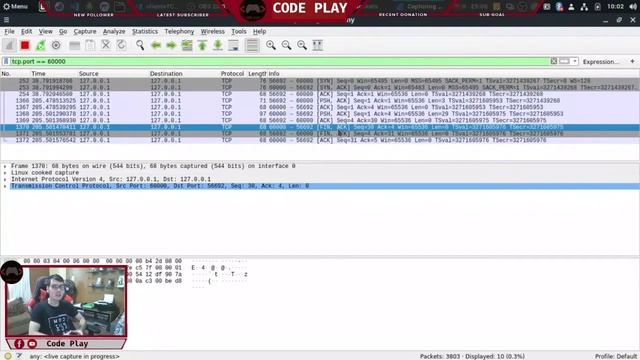 Analise de Socket UDP, e TCP usando Wiresharck смотреть онлайн