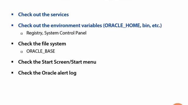 26 Installing Oracle Database 12c on Microsoft Windows Post installation Tasks смотреть онлайн