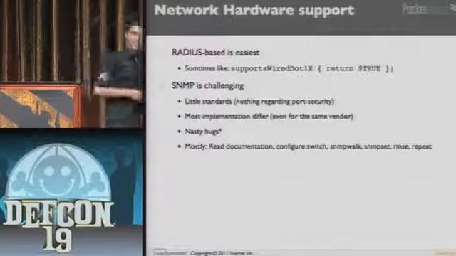 DEFCON 19 (2011) - PacketFence, the Open Source NAC: What we've done on the last two years смотреть онлайн