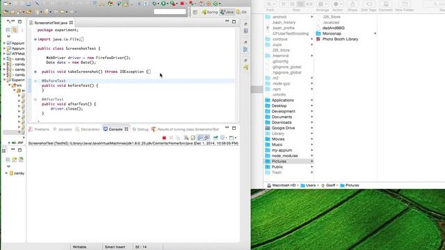 Capture Screenshot Using Selenium WebDriver смотреть онлайн