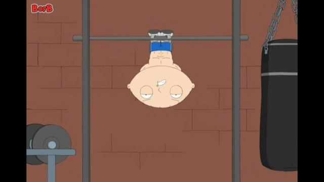 "FAMILY GUY" - STEWIE ON STEROIDS смотреть онлайн