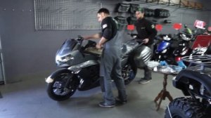 UNBOXING Kawasaki GTR 1400 2017r