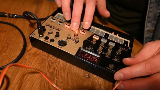 Corg Volca Drum live improvisation смотреть онлайн