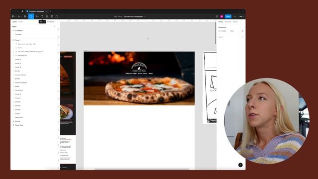 Design & Build a Pizza Shop Homepage in Webflow | Before & After смотреть онлайн