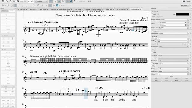 Tsukiyo No Violinist But I Failed Music Theory