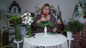 Мастер-класс: осваиваем флористику. Делаем композицию на флористической губке