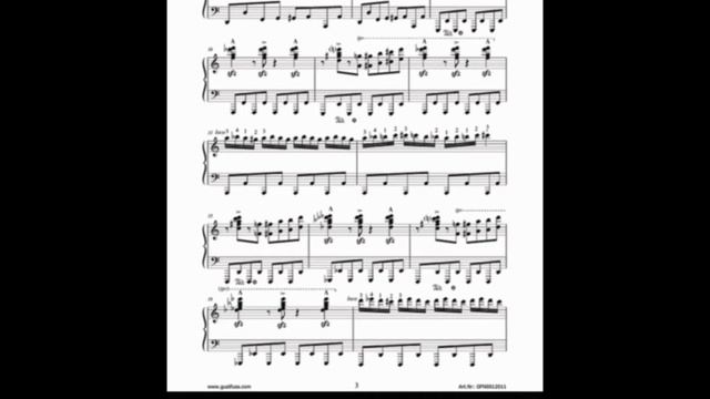 BUMBLE BOOGIE - boogie woogie piano solo - music sheets смотреть онлайн