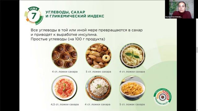 Уроки по питанию Углеводы Сахар Гликимический индекс смотреть онлайн