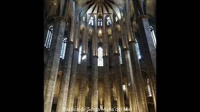 Basílica de Santa María del Mar, Barcelona. смотреть онлайн