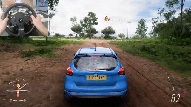 Ford Focus RS - Forza Horizon 5 - Thrustmaster TMX смотреть онлайн