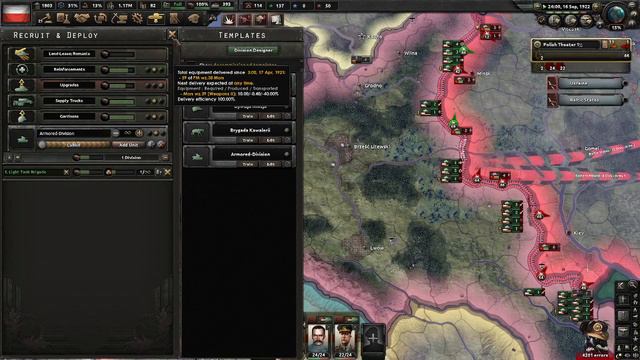 Minsk Conquest (Hearts Of iron IV) The Great war (Poland) смотреть онлайн