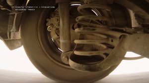 Подвеска Toyota Corolla 150 при движении