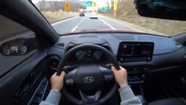 2021 Hyundai Kona N Line 1.6 T-GDi AWD POV Test Drive